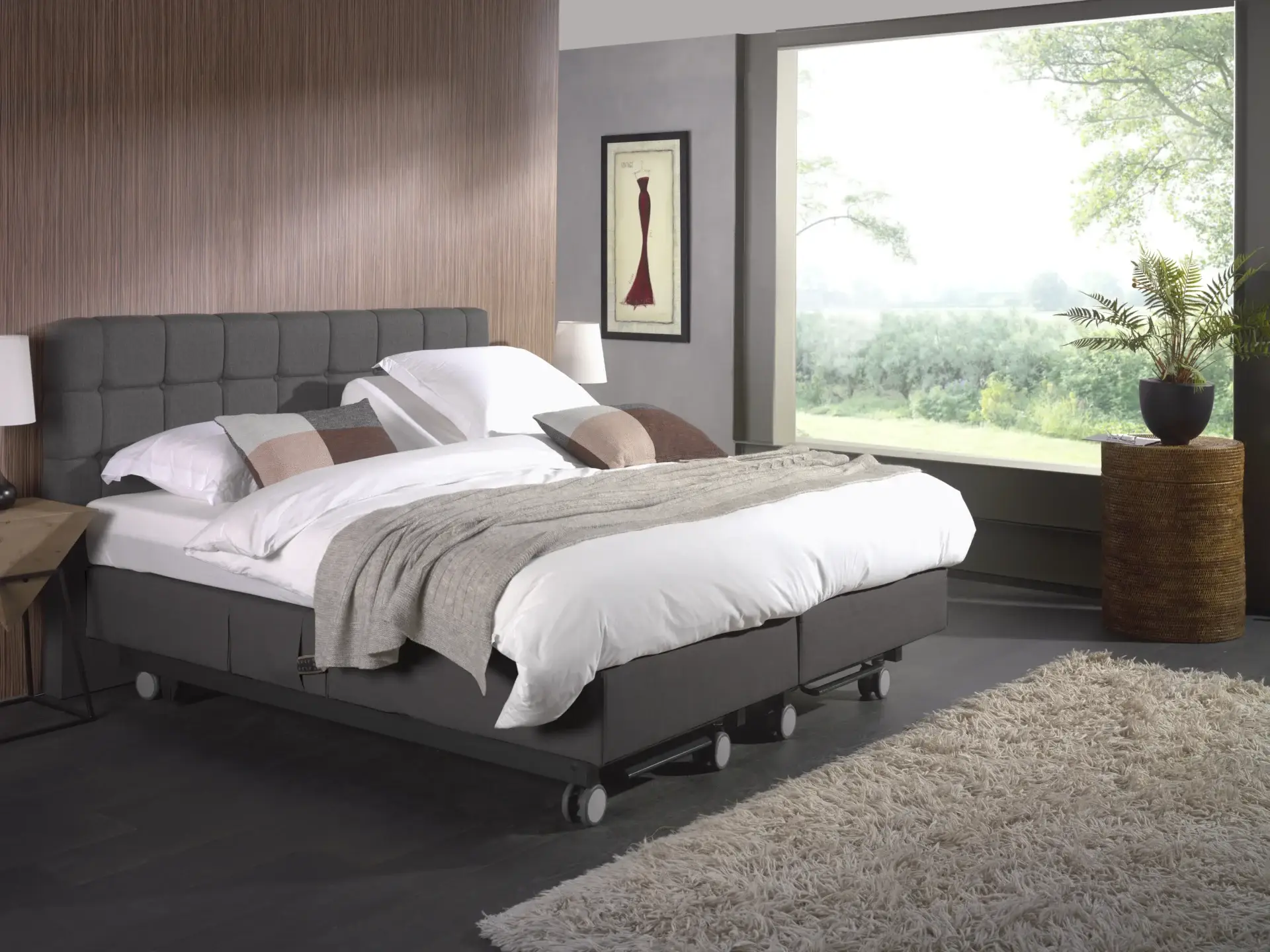 Aurora hoog-laag bed - Boxspring Atelier