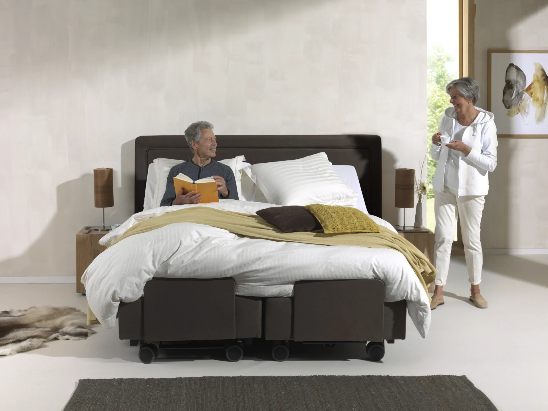 Sereno hoog-laag bed - foto 10 - Boxspring Atelier
