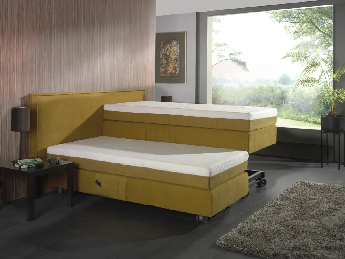 Solace Oker hoog-laag bed - foto 2 - Boxspring Atelier