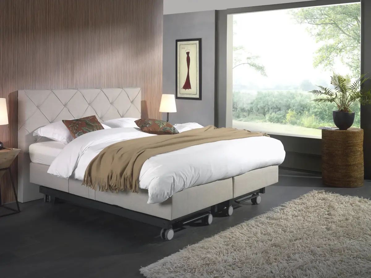 Verlora Ivory hoog-laag bed - foto 3 - Boxspring Atelier