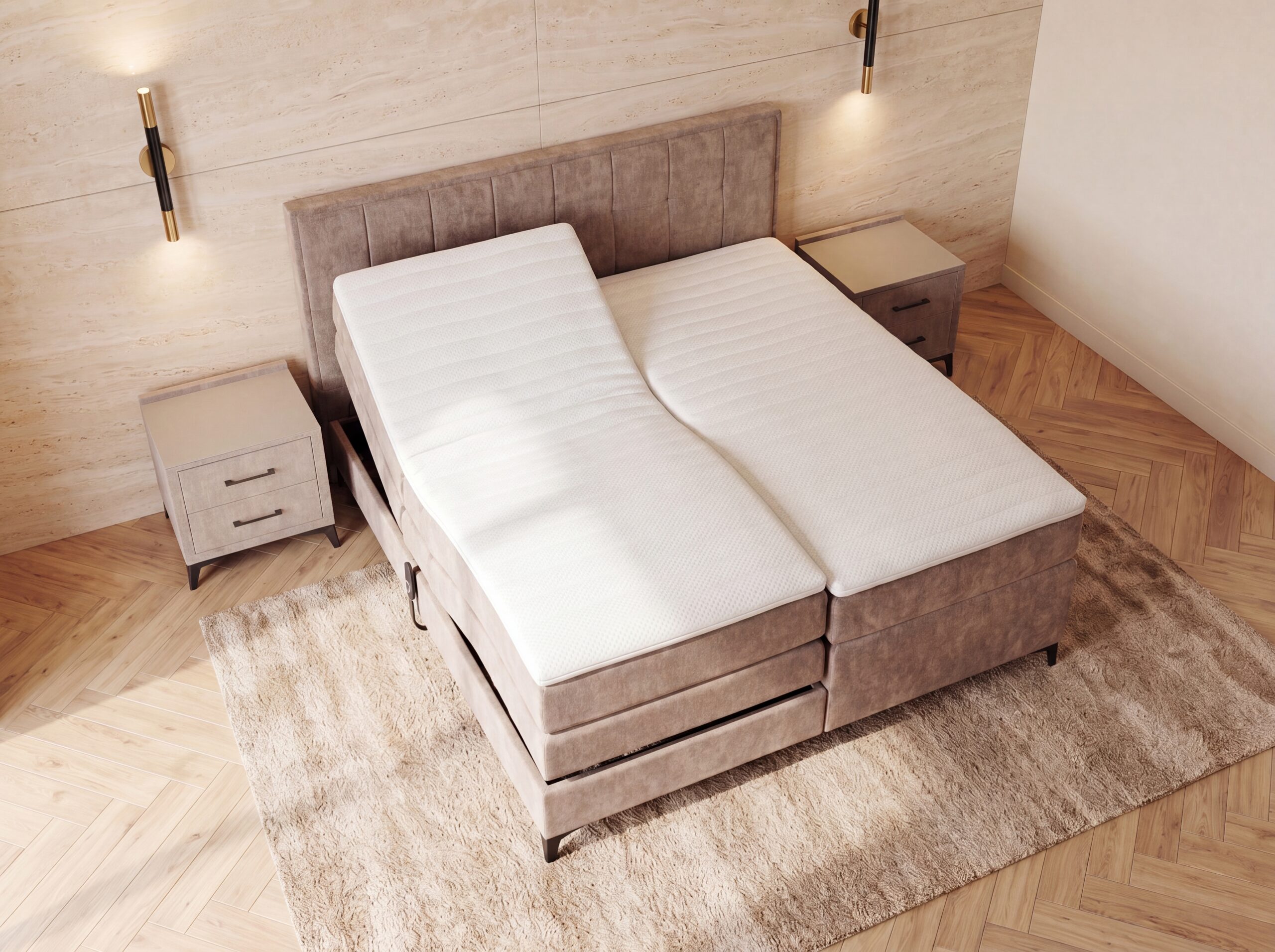 Palermo elektrisch verstelbare boxspring - foto 11 - Boxspring Atelier