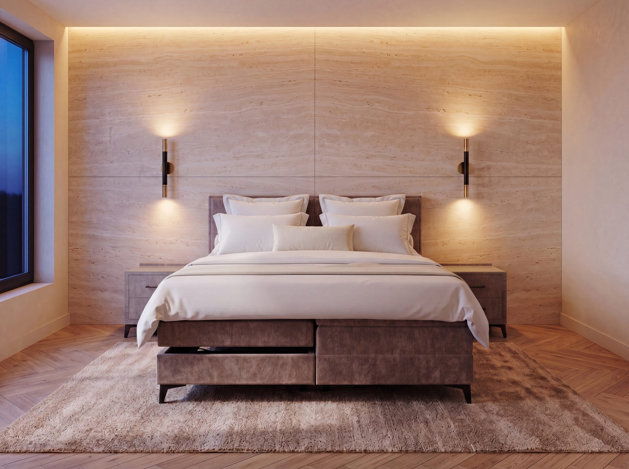 Palermo elektrisch verstelbare boxspring - Boxspring Atelier