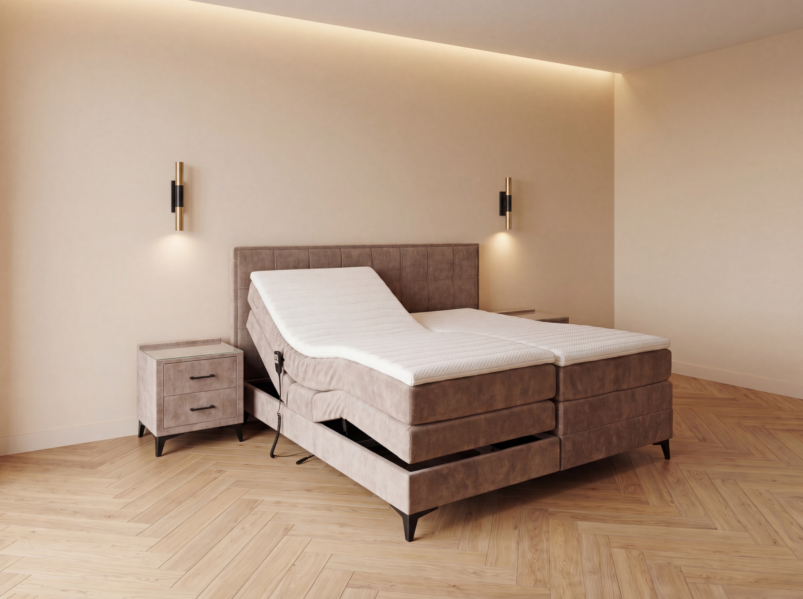 Palermo elektrisch verstelbare boxspring - foto 3 - Boxspring Atelier