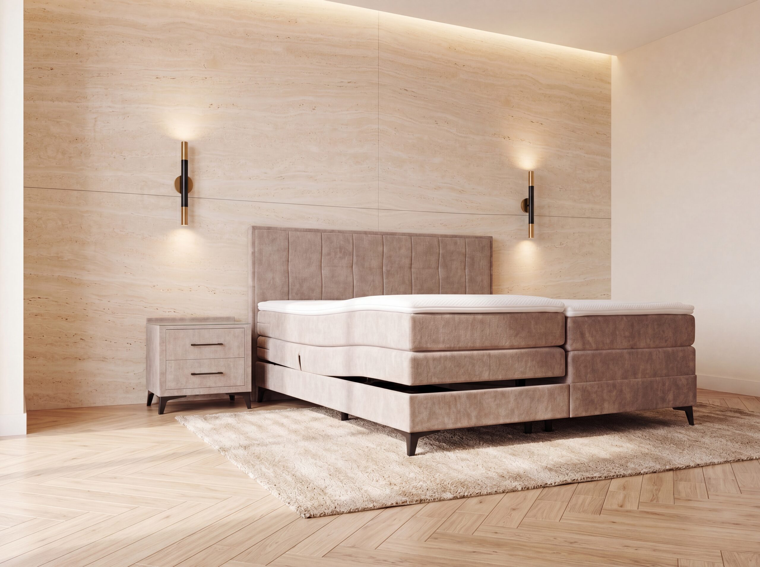Palermo elektrisch verstelbare boxspring - foto 6 - Boxspring Atelier