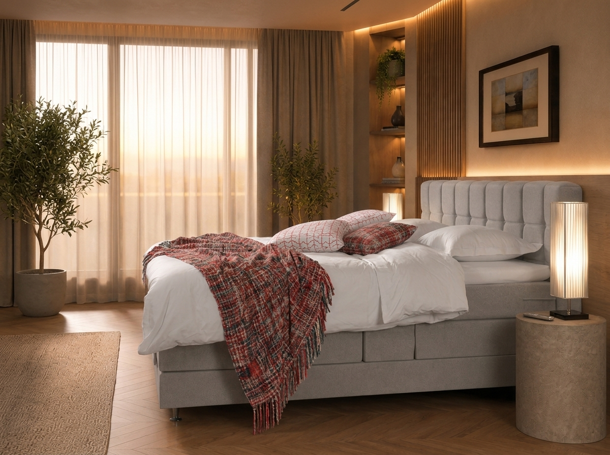 Boxspring van Boxspring Atelier die comfortabel liggen en opstaan ondersteunt